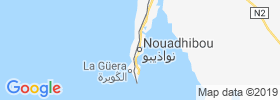 Nouadhibou map